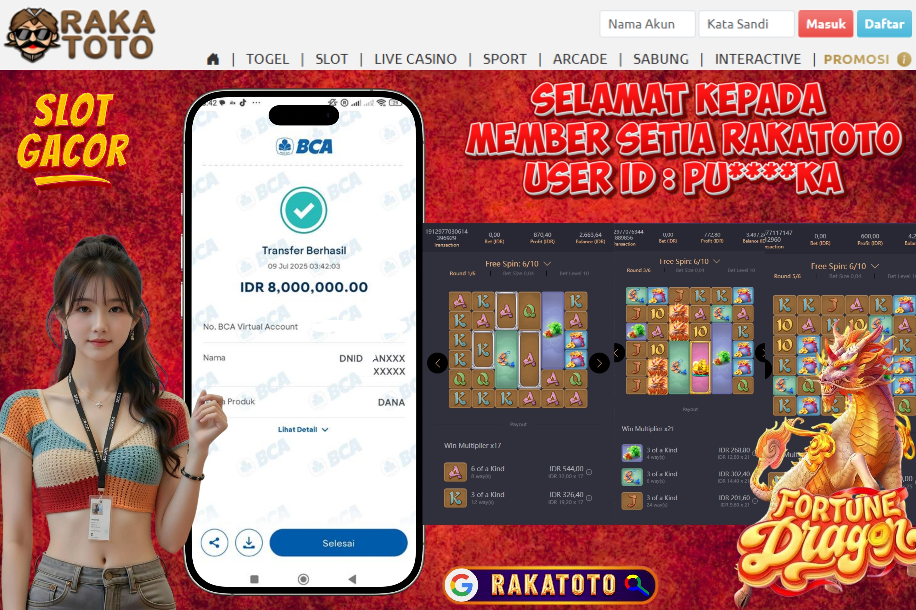 JACKPOT FORTUNE DRAGON